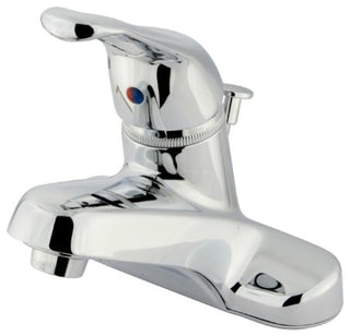 Kingston Brass Single-Handle 4" Centerset Bathroom Faucet, Polished Chrome