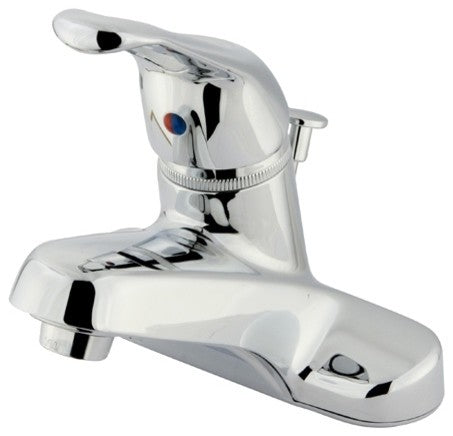Kingston Brass Single-Handle 4" Centerset Bathroom Faucet, Polished Chrome