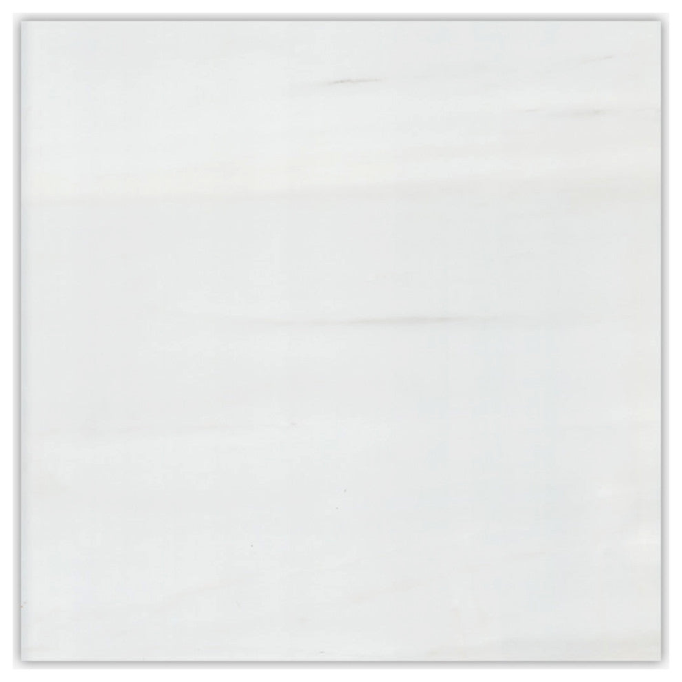 Bianco Dolomiti Honed 12x12 Micro Beveled Marble Tile