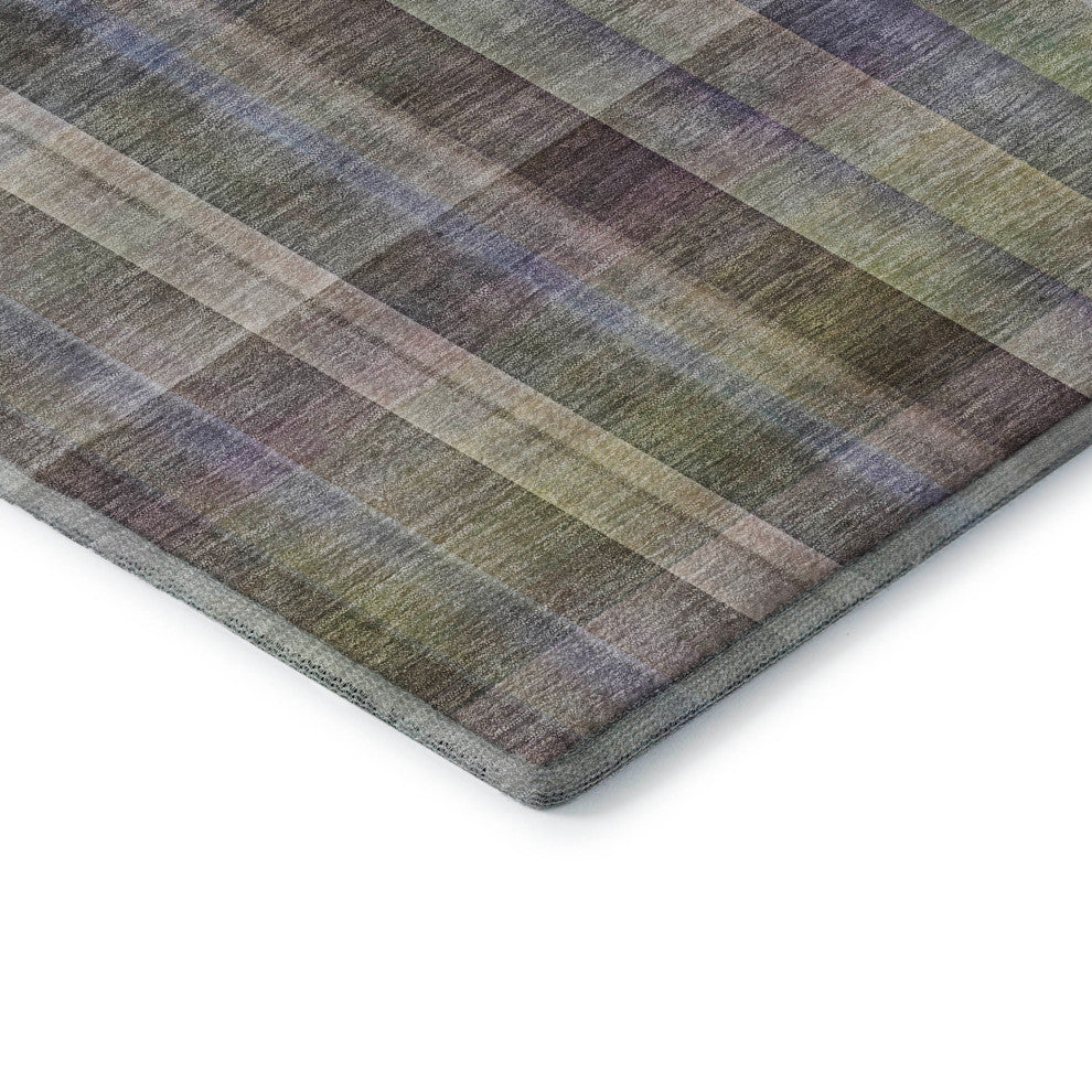 Premium Machine Washable Mayfield AMF534 Pewter 2'6" x 3'10" Rug