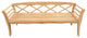 Teak Wood Montana Outdoor Patio Bench, 6'