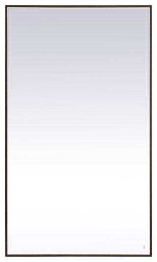Modern Black Led Mirror