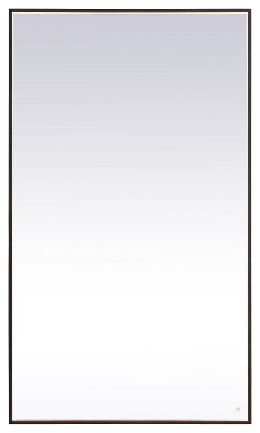 Modern Black Led Mirror