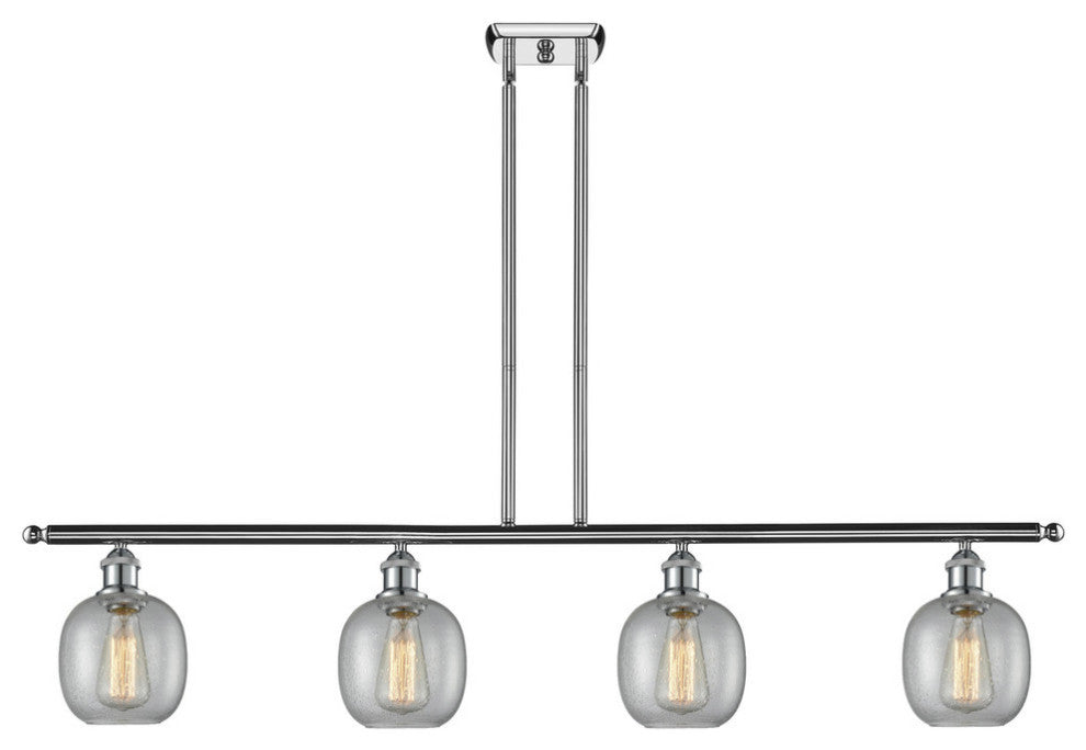 INNOVATIONS LIGHTING 516-4I-PC-G104-LED Belfast 3 Light Island Light