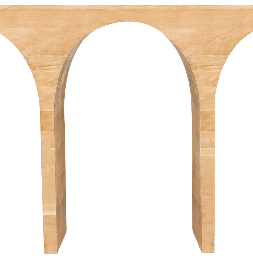 June Black Oak Console Table, Oak, 60" W X 18" D X 30" H