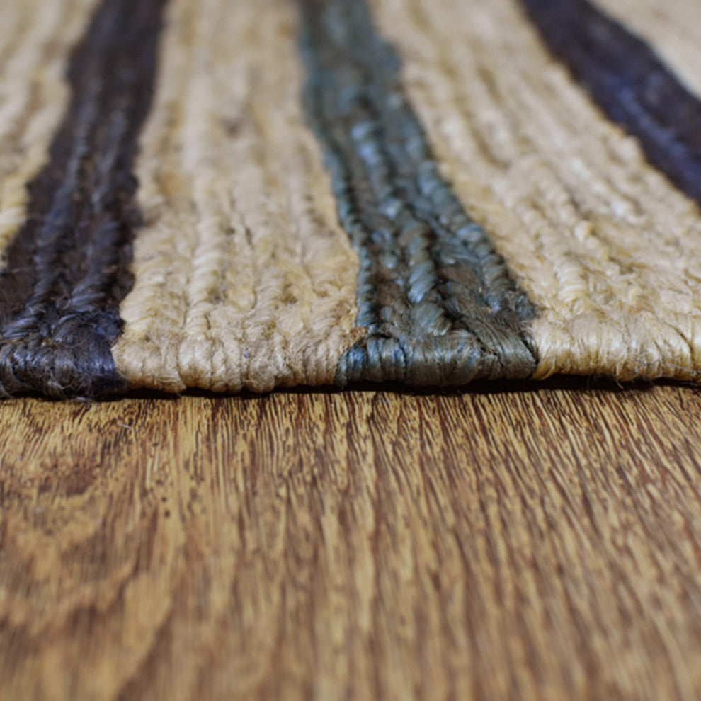 HAND KNOTTED SUMAK JUTE ECO-FRIENDLY SOLID AREA RUGS, Brown,Contemporary,Outdoor