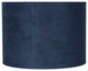Classic Drum Suede Lamp Shade, 14"x14"x10", Navy Blue