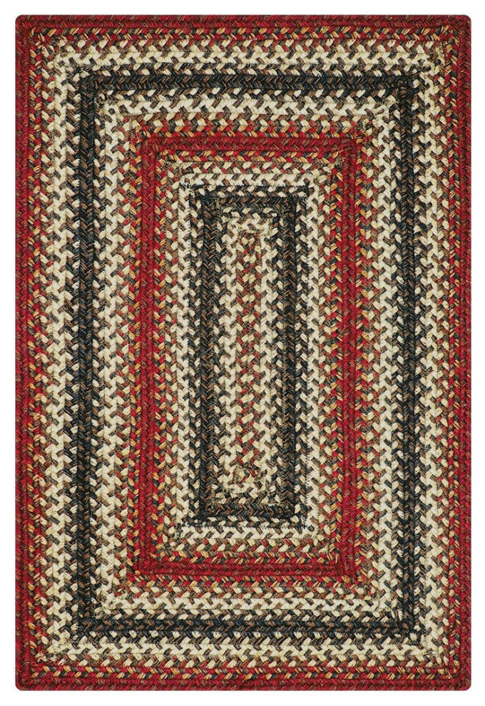 Homespice Decor - 22 x 72" Rectangular Chester Jute Braided Runner