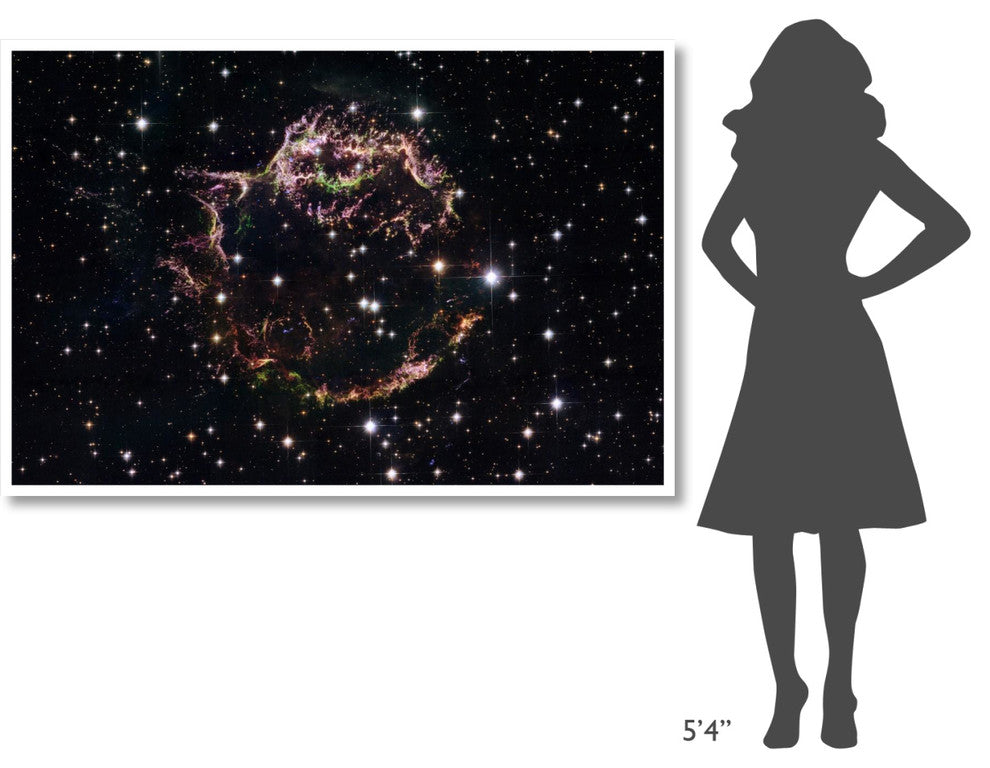 "Supernova Remnant Cassiopeia A - March 2004" Print by NASA, 62"x42"