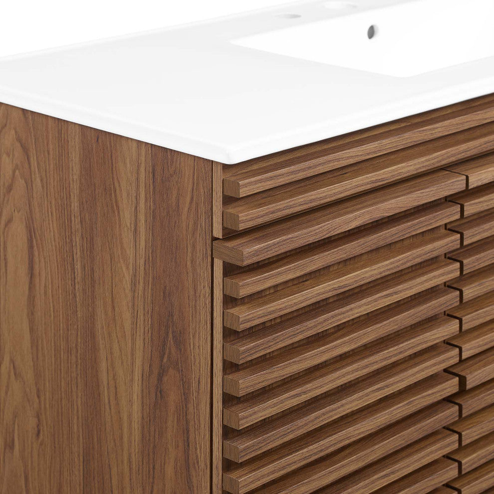 Render 48" Wall-Mount Bathroom Vanity
