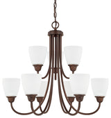 HomePlace Lighting Trenton 9-Light Chandelier 415191BZ-337