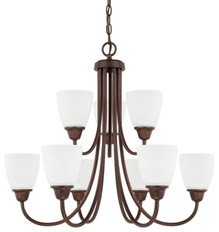 HomePlace Lighting Trenton 9-Light Chandelier 415191BZ-337