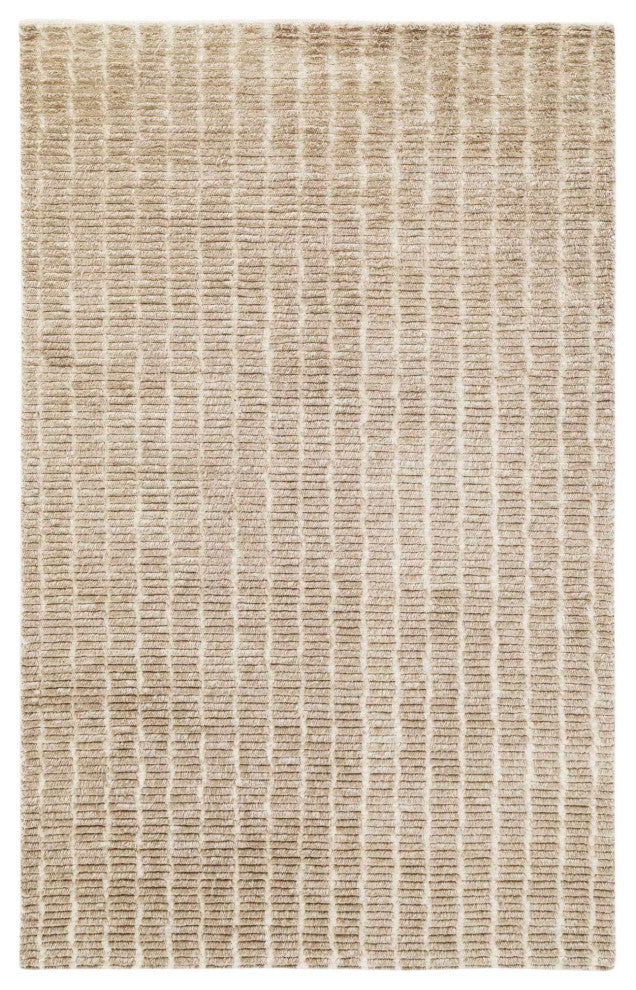 Creed Tufted Area Rug, Brown, 3'x5'