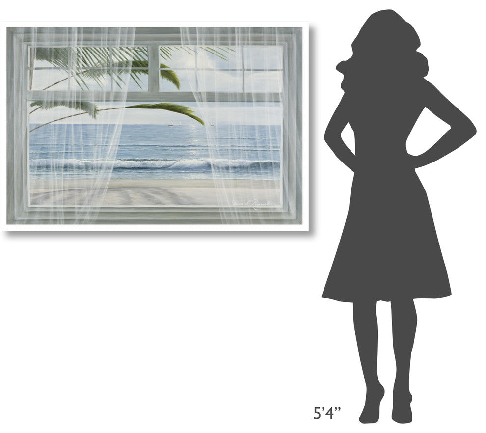 "View of the Tropics" Digital Paper Print by Diane Romanello, 50"x34"