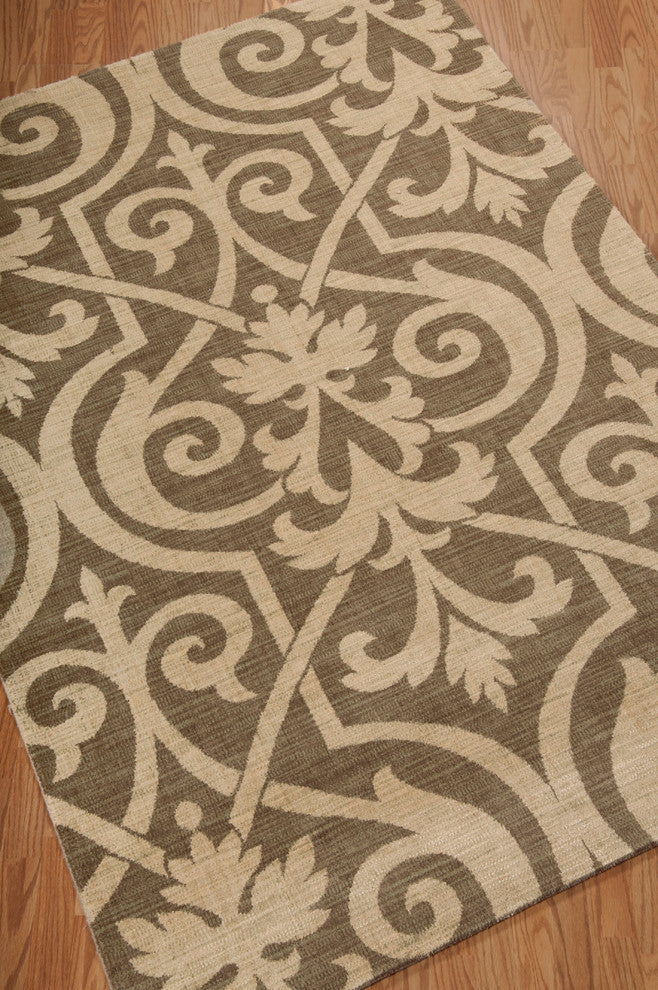 NOURISON RIVIERA MOCHA AREA RUG