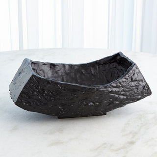 Tree Texture Bowl, Matte Black
