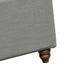 Park Ave Tufted Storage Trunk, Gray