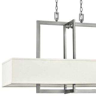 Hinkley Hampton Medium Four Light Linear, Antique Nickel