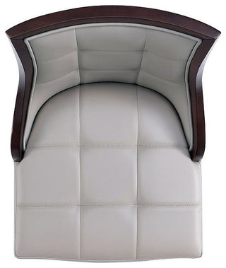 Manhattan Comfort Fifth Avenue Counter Stool, Light Grey, Single