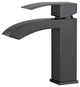 Cordoba Single Handle Bathroom Vanity Faucet, Oil Rubbed Bronze, Black