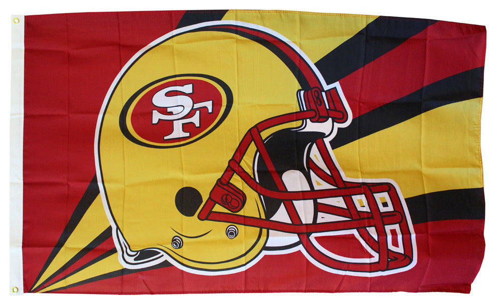 San Francisco 49ers - 3' x 5' NFL Polyester Flag