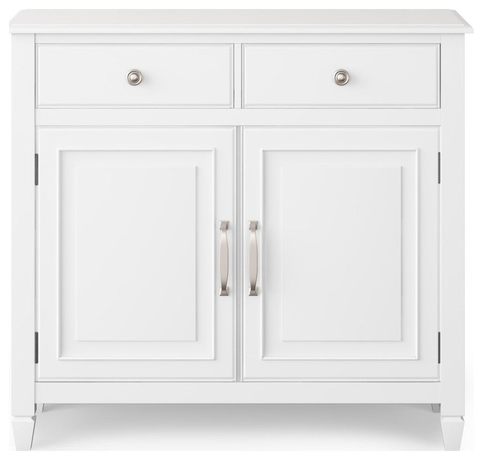 Connaught Entryway Storage Cabinet, White