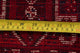 Consigned, Vintage-Style Oriental Persian Area Rug Hand-Knotted Wool, Red, 6x9