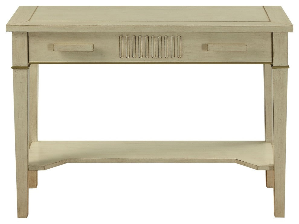 Inspiration 42"Console Table, Antique White