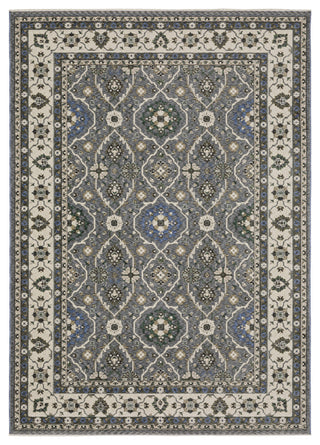 Oriental Weavers Hastings HA07H Floral Rug, Blue, 3'10"x5'5"