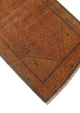 Vintage Distressed Doto Rust Runner