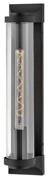 Hinkley Pearson Large Wall Mount Lantern, Textured Black