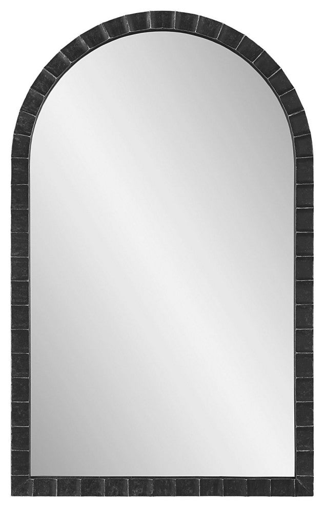 Uttermost UT-9784 Mirror from the Dandridge collection, Matte Black