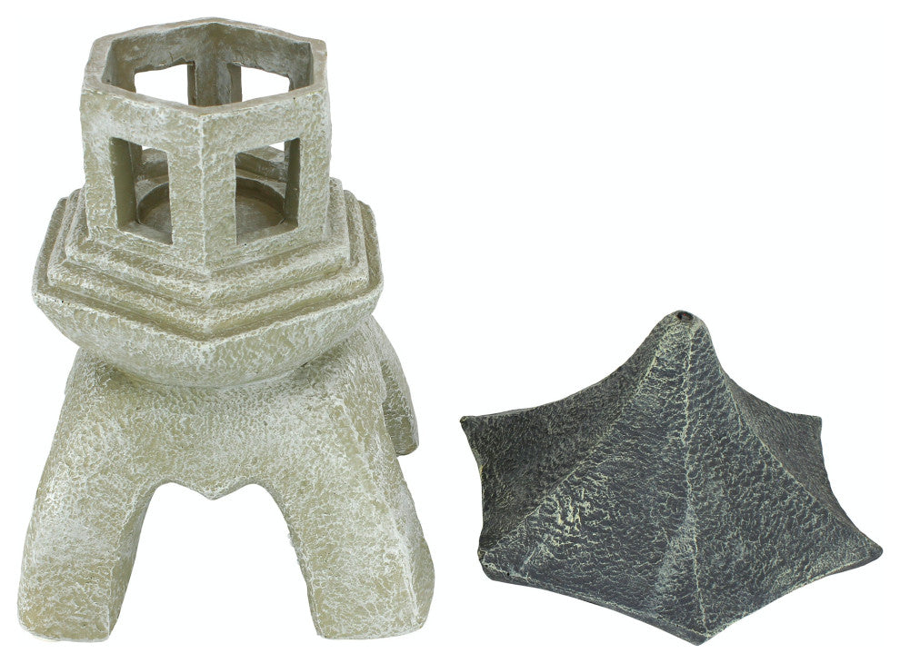 Large Pagoda Lanterns, Set of 2