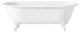 Cheviot Products Regal Cast Iron Bathtub With Continuous Rolled Rim