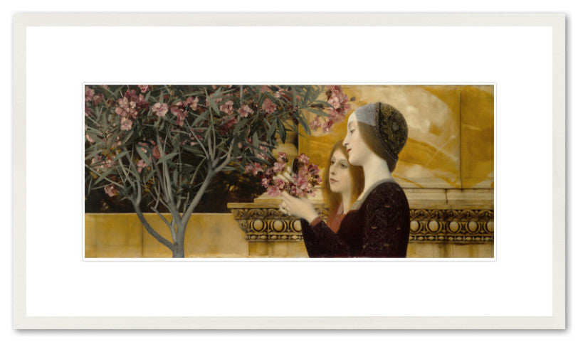 Two Girls with Oleander