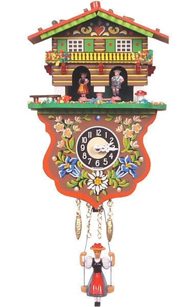 Weather House Engstler Battery-Operated Clock- Mini Size