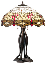 30 High Tiffany Hanginghead Dragonfly Table Lamp