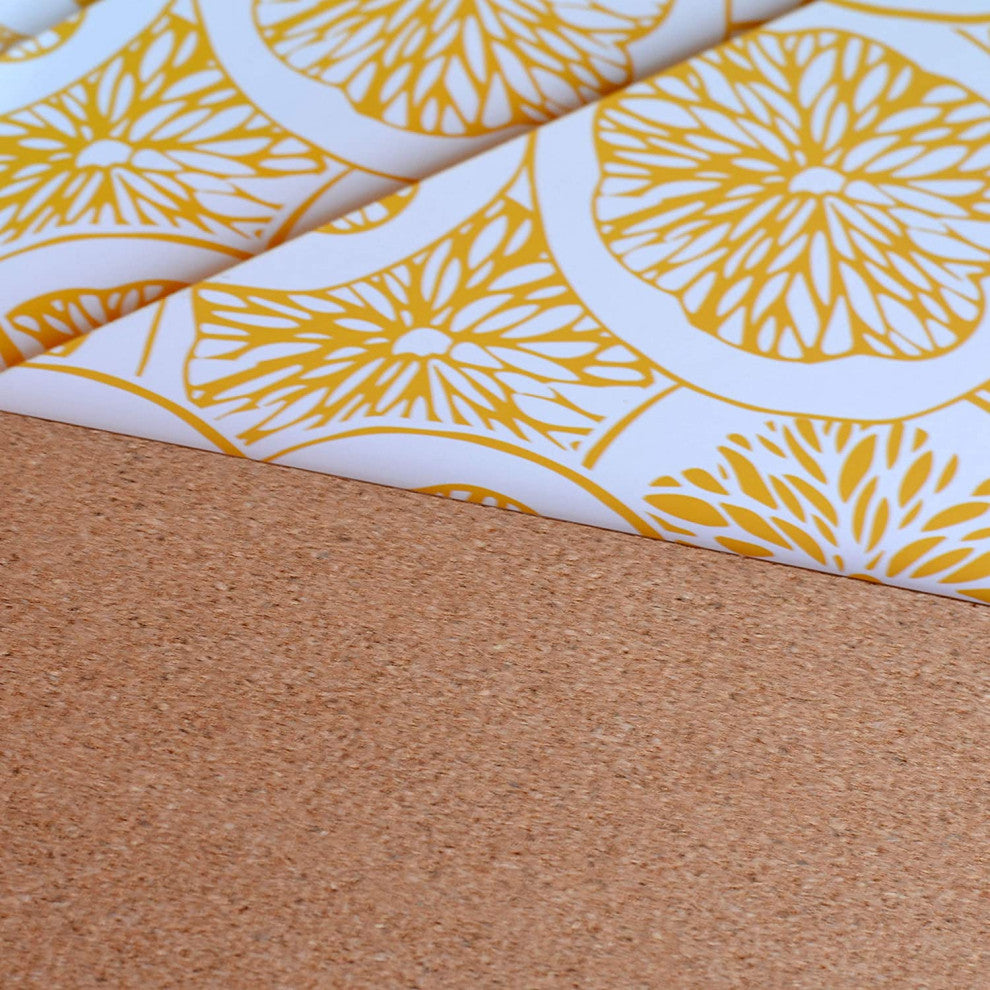 4 Piece Citrus Board Placemat Set