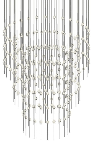 Sonneman 2174.C Constellation Centaurus Pyramid 3 Light 48"W LED - Satin Brass