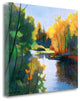 "Magic Afternoon" By Tadashi Asoma, Giclee Print on Gallery Wrap Canvas