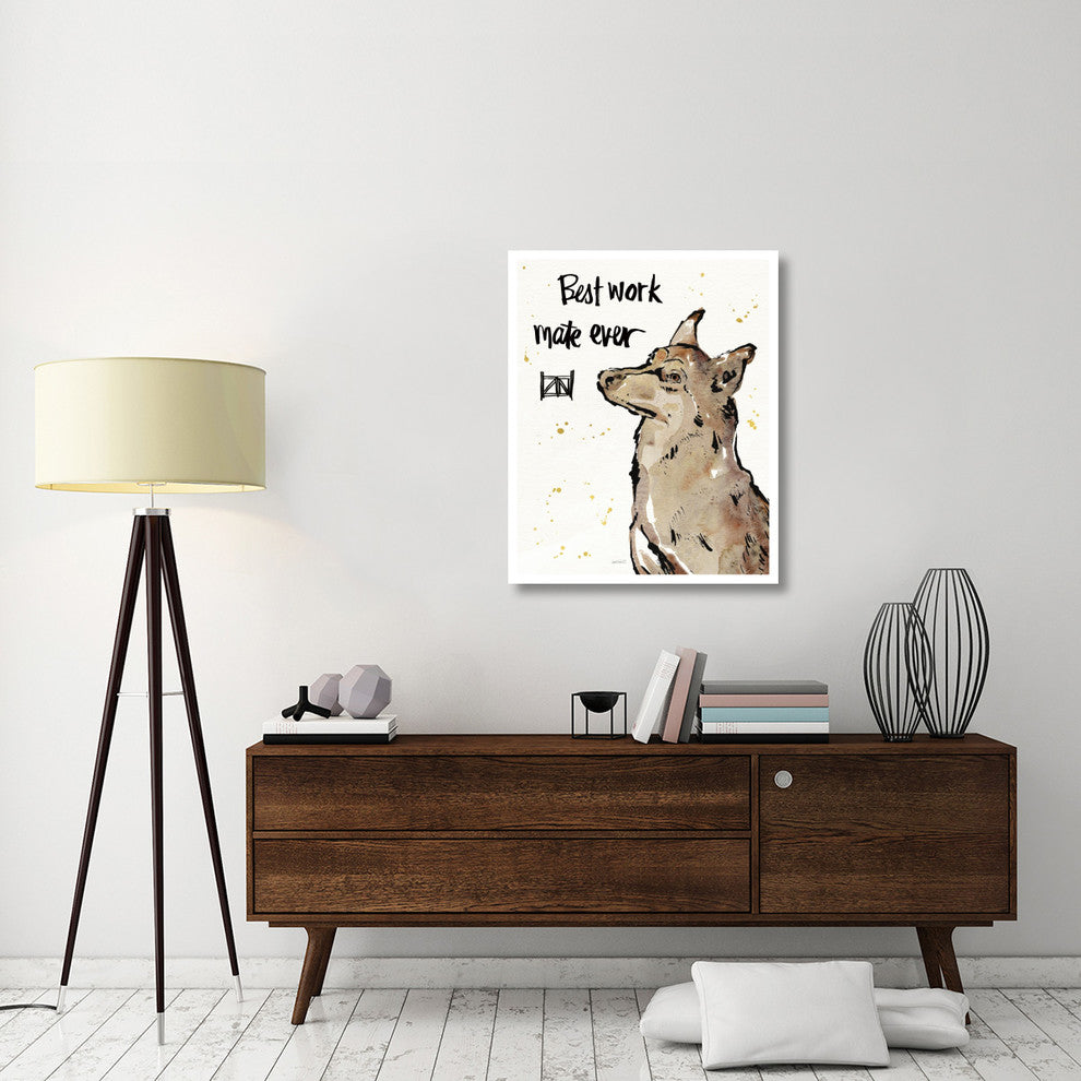 "Strike a Paws X" Digital Paper Print by Anne Tavoletti, 30"x37"