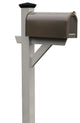 Hazleton Mailbox Post, Harbor Gray
