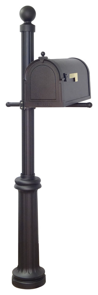 Berkshire Curbside Mailbox and Fresno Mailbox Post
