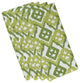 Hipster, Geometric Print Napkin, Green, Set of 4