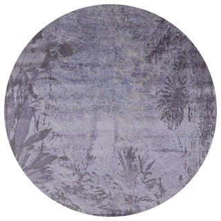 Ahgly Company Indoor Round Mid-Century Modern Area Rugs, 7' Round