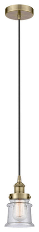 Innovations 616-1PH-AB-G184S 1-Light Mini Pendant, Antique Brass