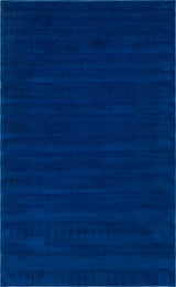 Unique Loom Navy Blue Solid Williamsburg 5' 0 x 8' 0 Area Rug