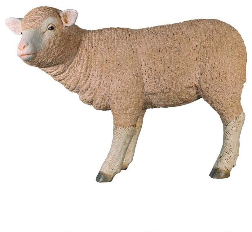 Lamp Ewe Life-Size Statue Sculpture
