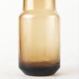 Amrita Gold And Brown Glass Vase, 12"