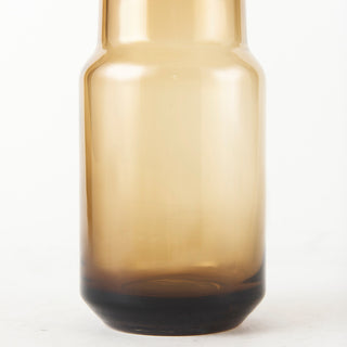 Amrita Gold And Brown Glass Vase, 12"